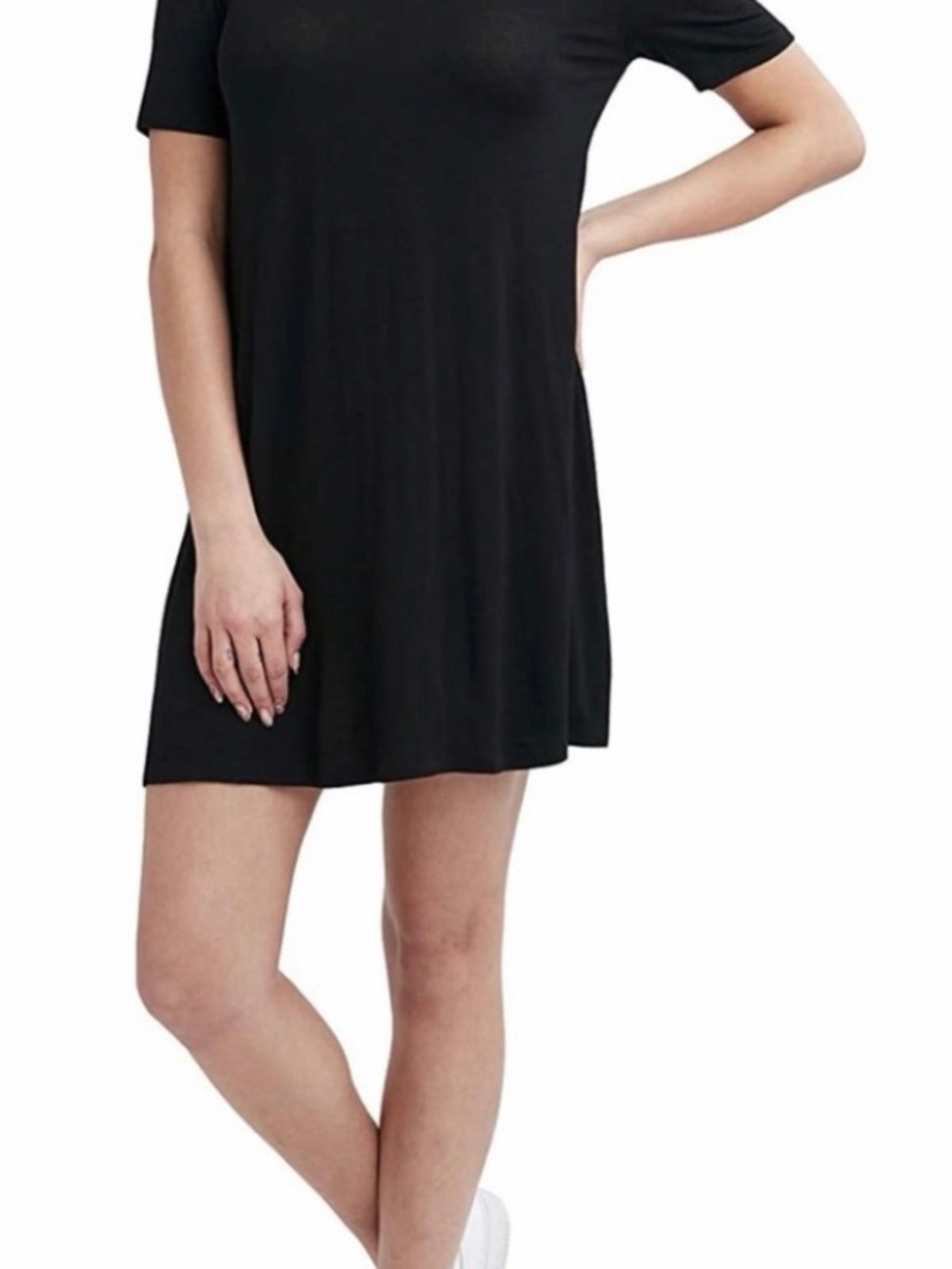 NWT - BCBGeneration Black Mini T‑Shirt Dress